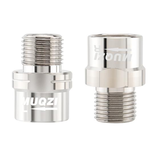 

1 Pair MUQZI Bicycle Pedal Extension Bolts Spacers High Strength Anodizing Treatment Anti Deformation Pedal Extenders Axle Crank Accessories серебряный