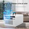Portable Mobile Air Conditioner with WiFi and Mosquito Net, Negative Ion for Pets, Drainage-Free, Bed-Ready Installation
