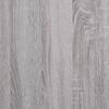 Wall Cabinet Gray Sonoma 80 X 33 X 80 Cm Particleboard