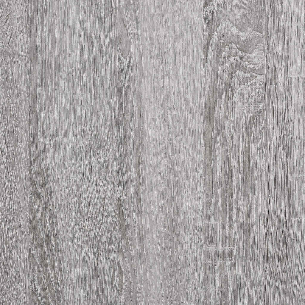 Wall Cabinet Gray Sonoma 80 X 33 X 80 Cm Particleboard