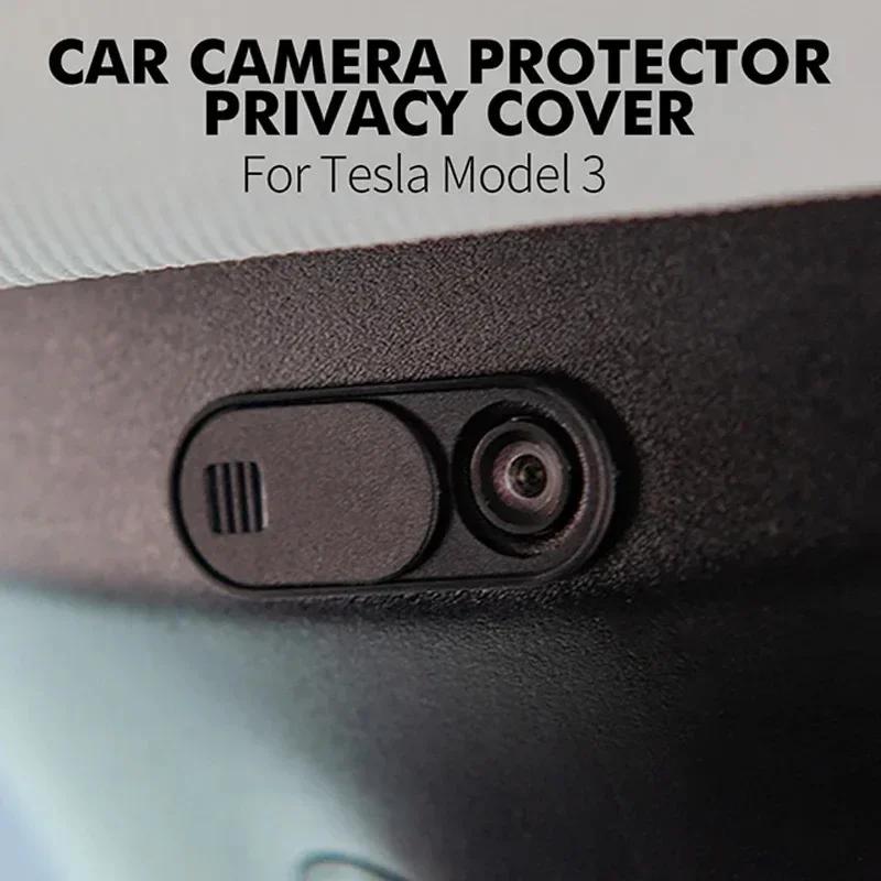 2PCS For Tesla Model 3 Highland 2025 Camera Privacy Cover White ModelY PC Webcam Cover Model S X Y 2025 Interior Accessories