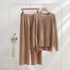 Loose Casual Knitted Suit Early Autumn New Single Loose and Thin Irregular Design