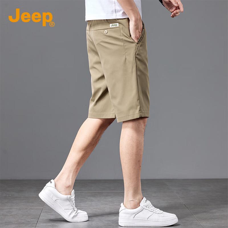 JEEP Men s Ice Silk Quick-Dry Casual Shorts 40