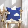 Fashion Clouds Cushion Cover Soft Plush Throw Pillow Cover | Double-Sided Decorative Cushion Case | Sofa Bedroom Home Decor