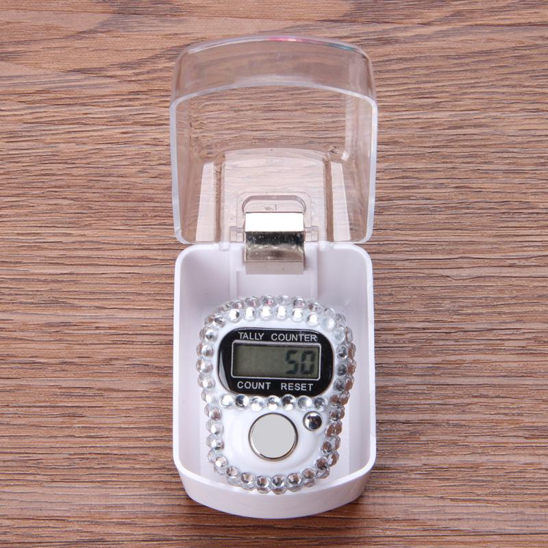 Diamond-Set Tally Counter Ring