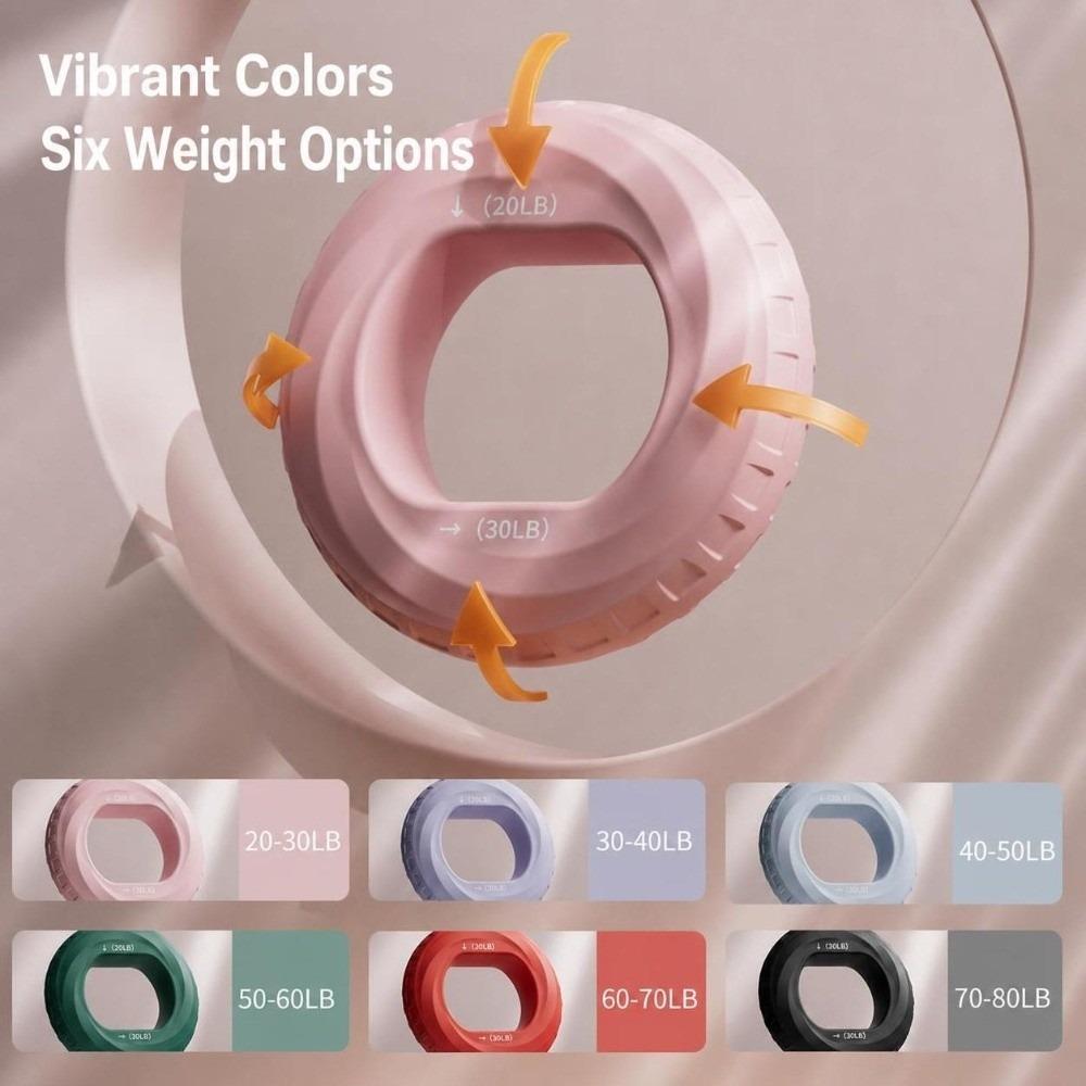 Flexible Texture Grip Ring Silicone Material Wrist Trainer Hand Exerciser  Finger Workout