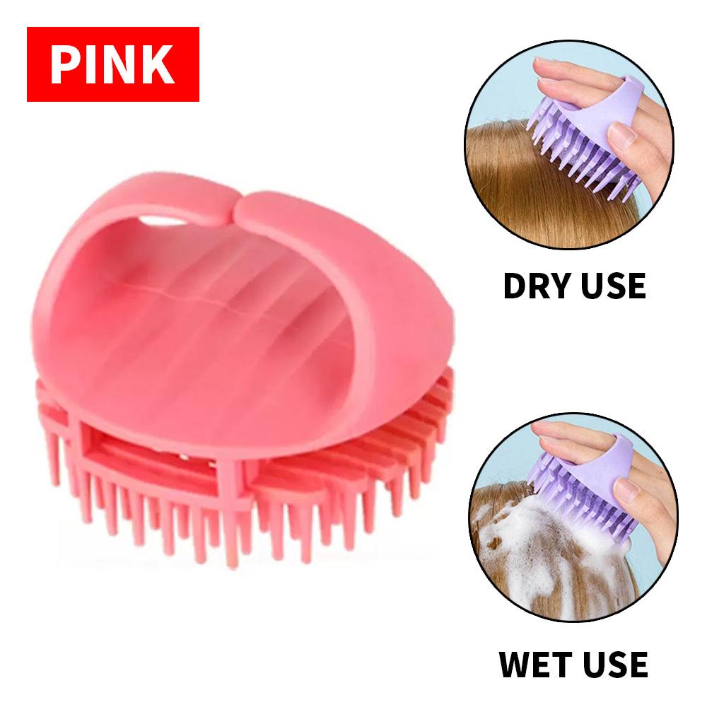 1PC Silicone Massage Comb Shampoo Comb - Suitable for both dry and wet use, gentle and non irritating - Suitable for home massag