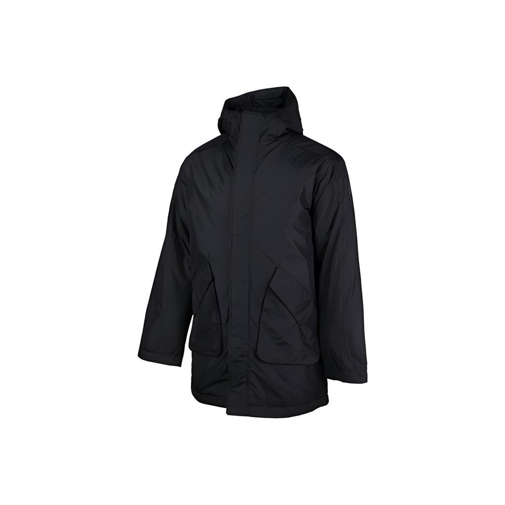 adidas Field Parka Gewebte Kapuzenjacke Herren Oberbekleidung Schwarz EH3964