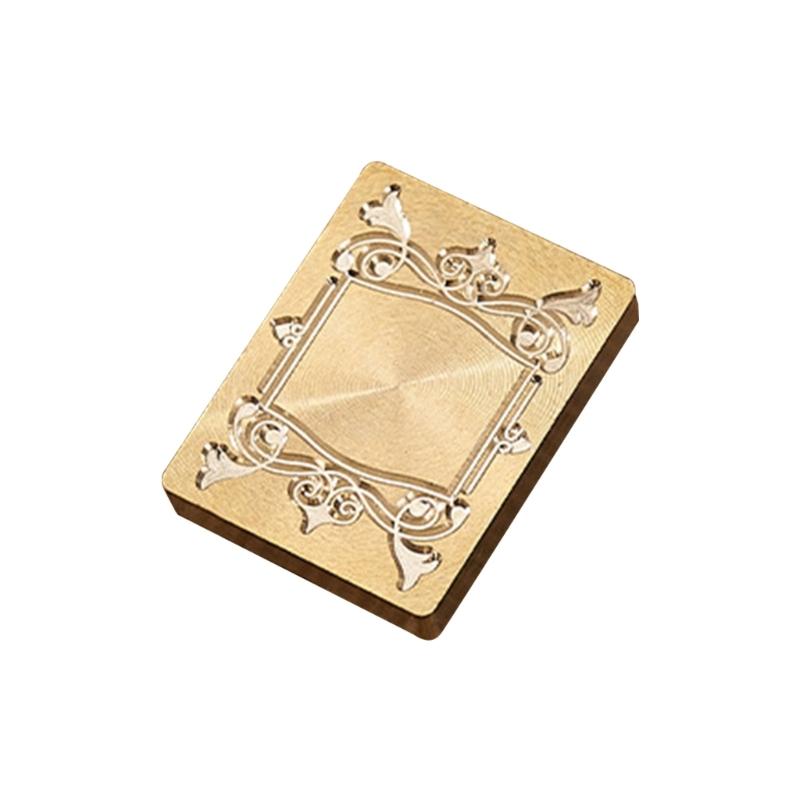 Série Fotorámečků s pečetním razítkem Voskové pečetidlo Mosazná hlava pečetidla pro svatební oznámení Karty Scrapbooking Dekorace