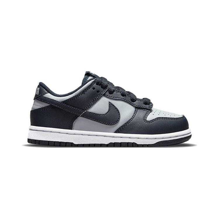 Nike Dunk Low PS Georgetown Sneakers per Bambini Grigio Lupo-Grigio Scuro-Ossidiana Scuro CW1588-004