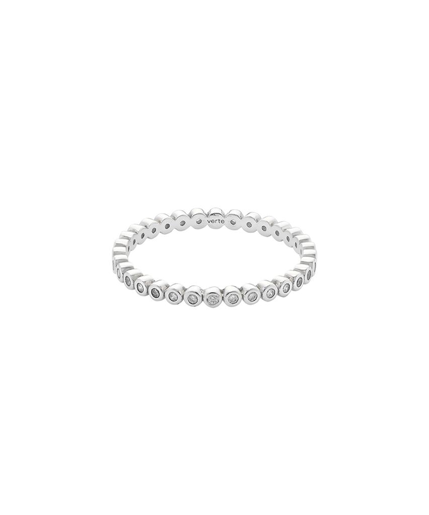 Verte [925 Silver] Cinq.Silver.231 / Ronde Dew Ring