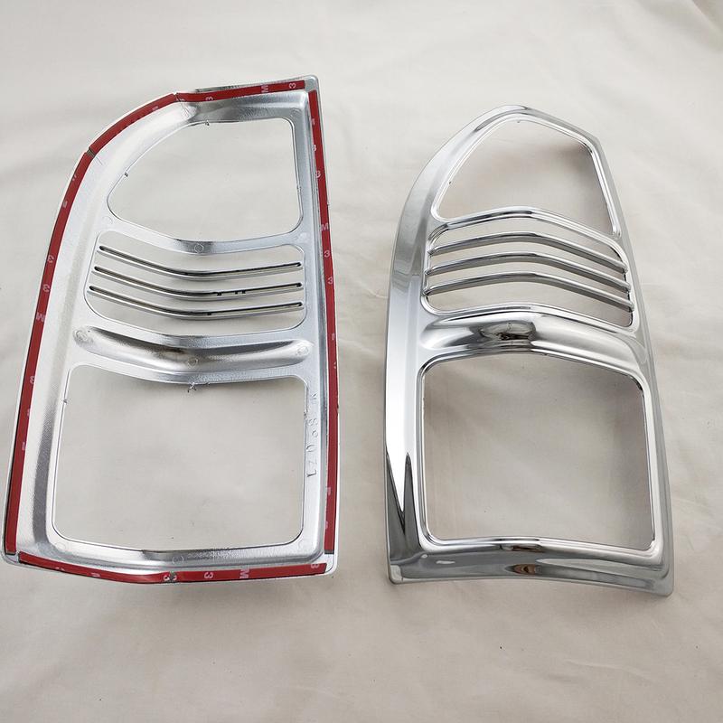 Chrome Car Accessories Tail Lamp Cover Trim Paste Style For Toyota Land Cruiser Prado FJ90 90 3400 1996 1997 1998 2000 2001 2002