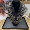 Beaded Lace Embroidery Collar Applique Patches  DIY Collar Trim Dress Clothing Decorative Accessorie Material Sew On Patches