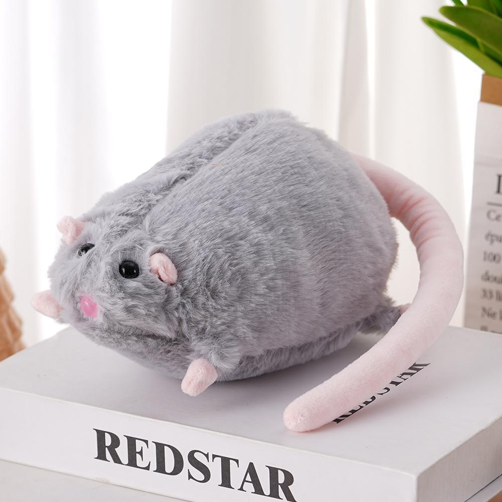Cute Mouse Doll Cartoon Plush Flower Branch Rat Doll Soft Oversized Animal Figurefor Kids Gift Birthday Toys 40/90cm