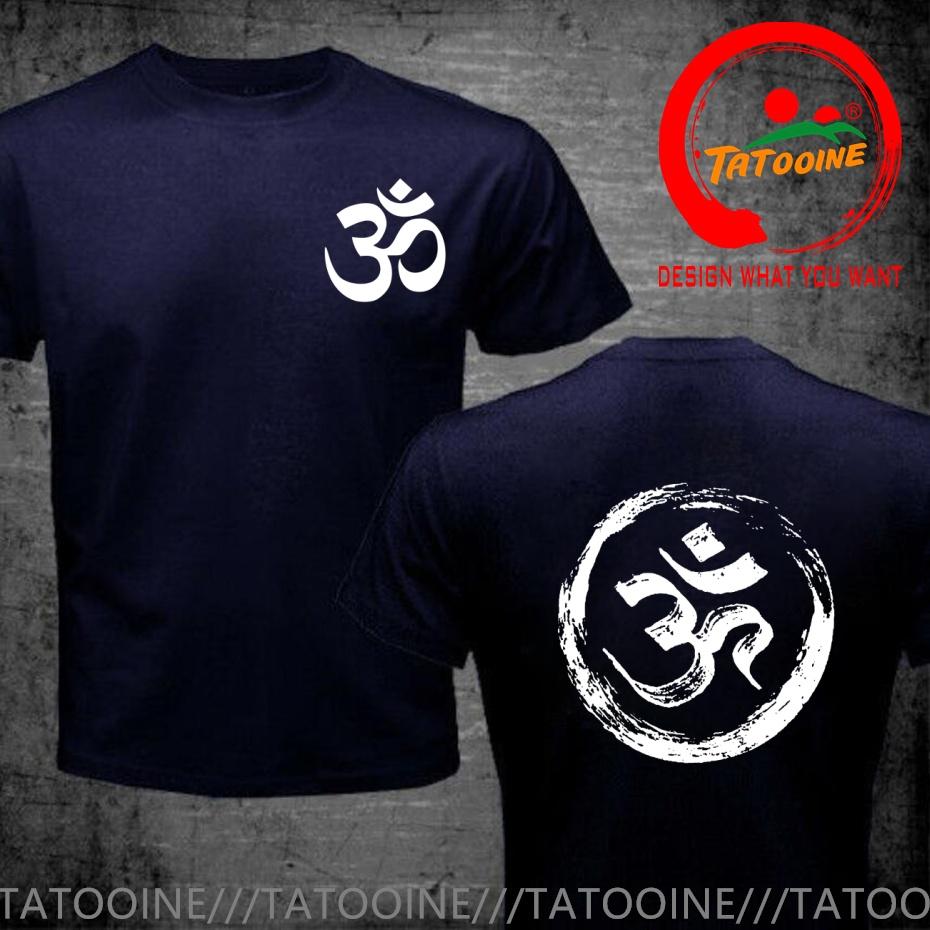 Funny Design Om Distressed Spiritual Shirt Unisex Fashion Trendy Casual Clothing Stylish Tops Tee Shirt Leisure Tshirt Unisexs Tshir