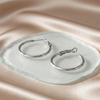 Simple Trendy 18K Gold Plated Hoop Earrings for Women Stainless Steel Large Circle Earrings Classic Piercing Jewelry Gifts