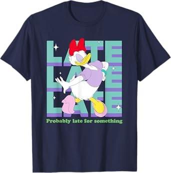 Daisy Duck Probably Late For Something Funny TShirt S