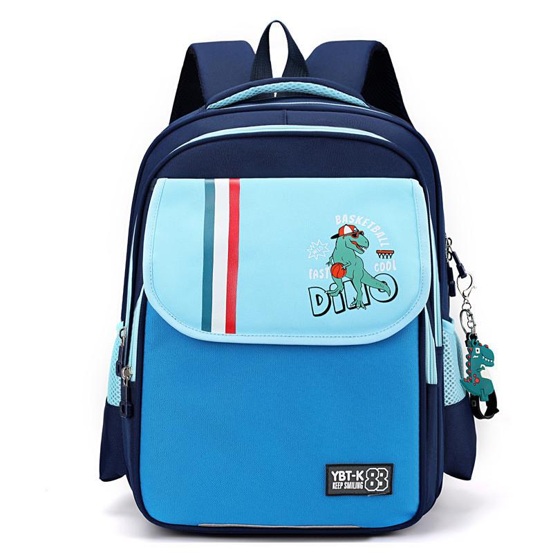 Cute Spacious School Backpack For Boys And Girls Oxford Fabric Patterned Bag