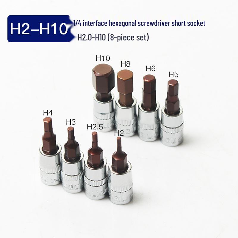 Small Hex & Star Allen Bit Ratchet Wrench Set