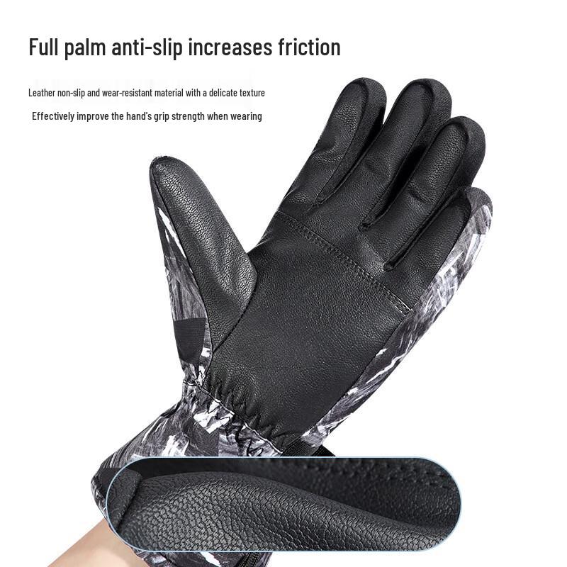 Golovejoy Women's Winter Touchscreen Ski Gloves