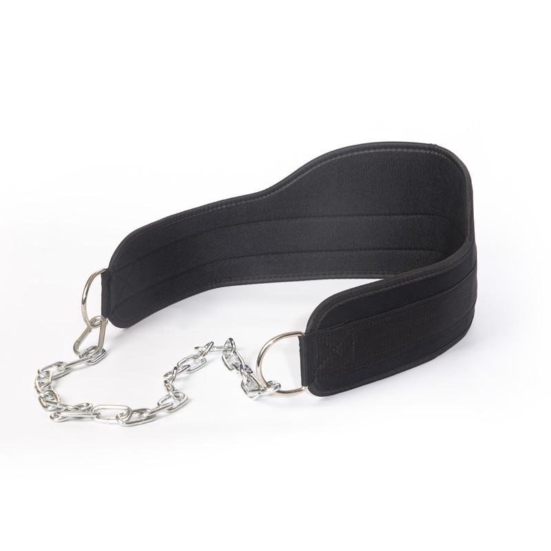 Weighted Pull-up & Weightlifting Fitness Belt with Iron Chain