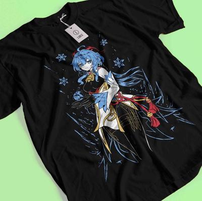 Genshin Impact T-Shirt Xiao Tshirt Gorou Shirt Raiden Shogun Tee Klee Tao Ganyu