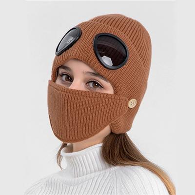 Mask, Goggles, Beanie Hat, Winter Knit, Celebrity