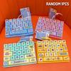Stress Relief 26-Key Creative Keychain Cute Fun Bag Charm Pendant For Men Boys Backpack Key Accessory Gifts