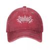 God Is Love Death Metal Denim Baseball Cap Adjustable Hat Women Unisex Christian Visor Cap Summer Autumn Vintage Casquette Gorras