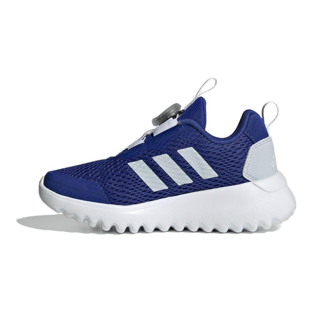 Adidas Activeflex Boa 3.0 Fabric Comfortable Versatile Low-Top Casual Shoes Kids Sneakers White Blue IE3958