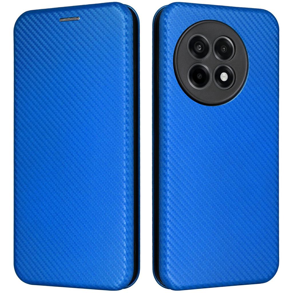 For OnePlus Ace 5 Pro 5G Case Carbon Fiber Texture Drop-Proof PU Leather Phone Cover