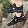 38-48 Sommer Herren Sandalen Outdoor Mesh Strand Sandalen Freizeitschuhe Sneaker Herren Leder Sandalen