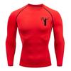 Comfortable Fitness T-shirt Men Guts Griffith Graphic Breathable Slim Fit Top Summer Gym Jogging Training Elastic Fitness Suit