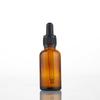 Brown Light-Proof 10ML Glass Dropper Bottle with Rubber Head for Essential Oils.