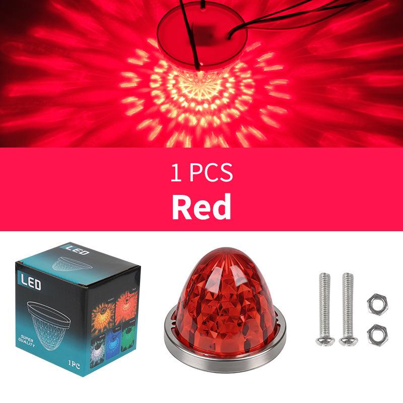LED Diamant Wassermelone Glas Kunststoff Van Seite und LKW Begrenzungsleuchte Fahrgestell Anzeigeleuchte