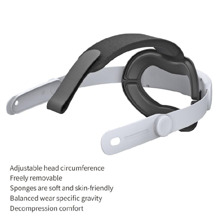 Head Strap for 3S Comfortable Adjustable Strap Replacement Accessories Reduce Pressure VR Headset Strap Replacement