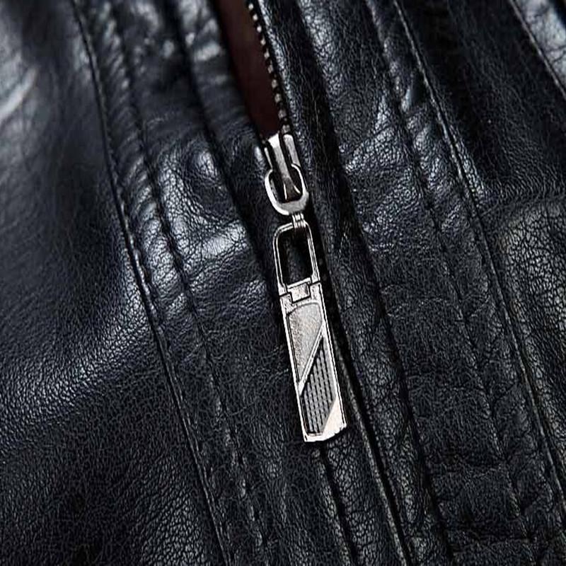 Men Casual Slim Fit Warm Travel Coats Jacket Winter Mens Clothing Fur Sheep Leather Long Sleeve Oversize