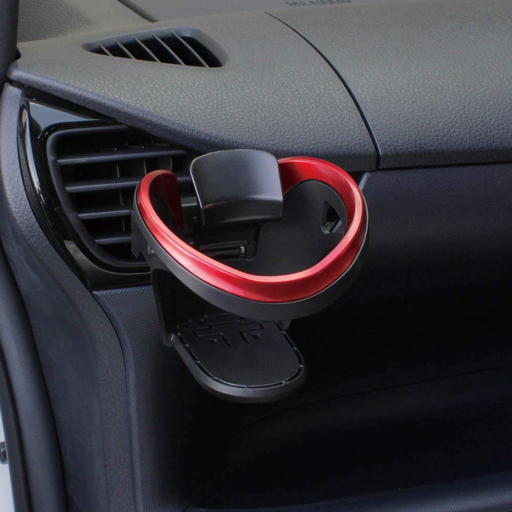 Tsuchiya Yac PF-355 Car Accessories Drink Holder Universal Drink Holder Black Red