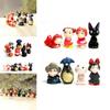 Premium Quality 8pc Set Totoro Ponyo On The Cliff Cute Mini Action Figures For Kids