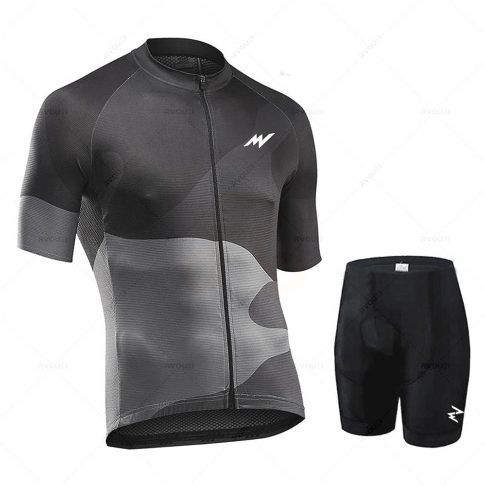 

Summer Morvelo Team Summer Cycling Jersey Set Sport Mtb Bicycle Clothing Breathable Short Sleeve Shirt Bike Bib Shorts Ciclismo 5XL