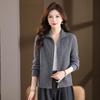 Women's 100% Pure Wool Cardigan Sweater FXLD2511