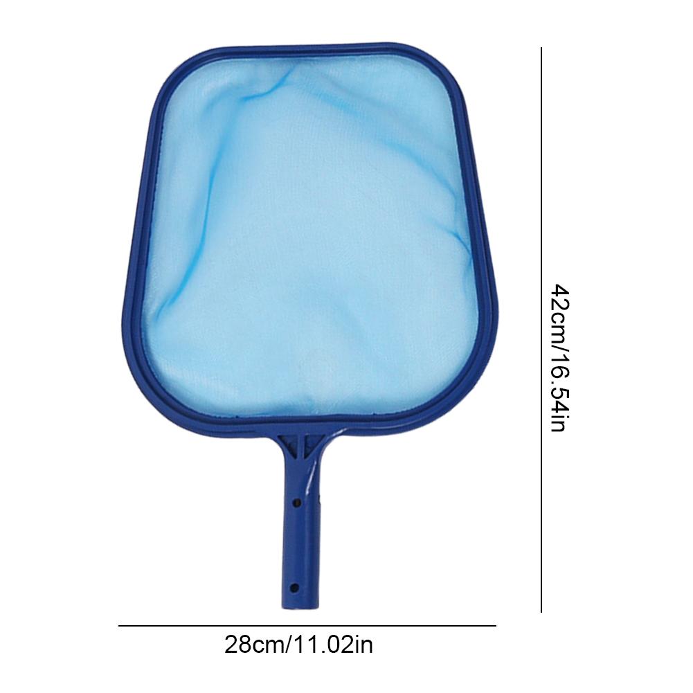 Swimming Pool Skimmer Net with 5 Section Aluminum Pole Ultra Rake Mesh Netting Bag Basket Leaf Removal Garden Pond Cleaning Tool