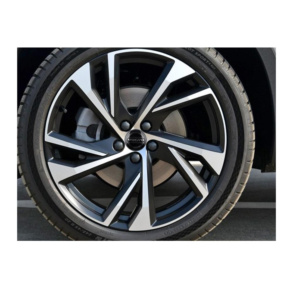 4pcs 56/60mm Car Wheel Center Hub Caps Cover Auto Emblem Car Accessories For Volvo S40 XC40 S60 S90 V40 V60 V50 XC40 XC60 XC90