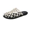 A New Style of Flat-bottomed Woven Toe Half-slipper Women's Shoes with A Lazy Person's Hollowed-out Style