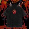 Hot Anime Gurren Lagann Kamina Graphic Tee Men Short Sleeve Clothing Washed Cotton Tshirt Casual T-shirt Harajuku Retro T Shirt
