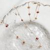 Irregular Pearl Charm Natural Freshwater Pearl Choker Necklace for Women Mixed White Purple Pink Baroque Pearl Chain Necklace