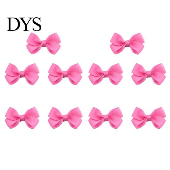 Charming Hair Accessories for Gifts 10Pcs Baby Clips, Bows, Fully Covered Barrette Grosgrain Ribbon Clip Gentle Clips Daily Wear Pins Girls Infants &