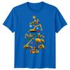 Construction Christmas Tree Holiday Unisexs TShirt Vehicles Gift