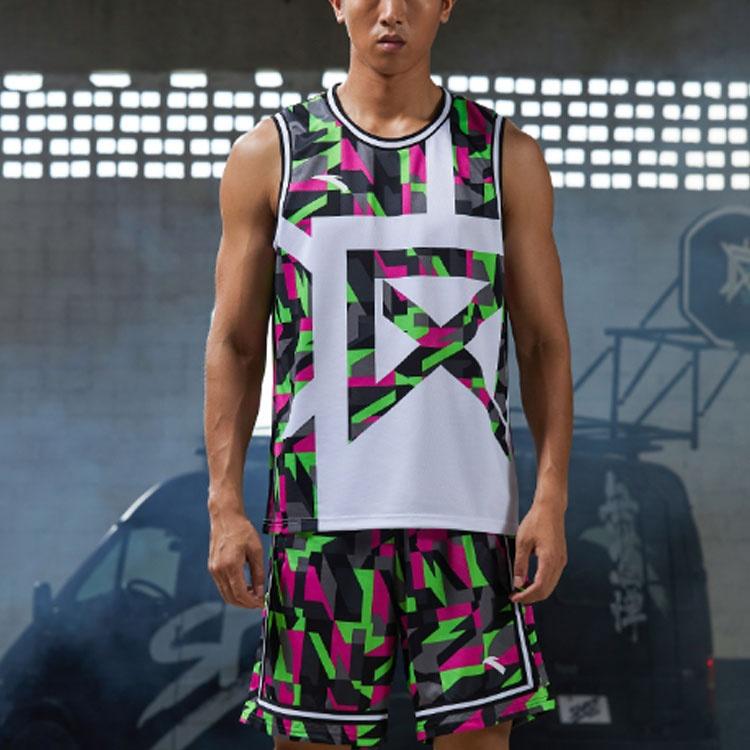 Anta Basketball Collection Basketball Suit Men's Multicolor 152021202-4