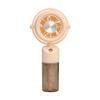 Summer Misting Handheld Fan with USB Charging Portable Mini Cooling Fan with Water SprayDesktop Fan for Outdoor Office